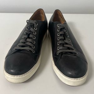 Magnanni Black Leather Sneakers
